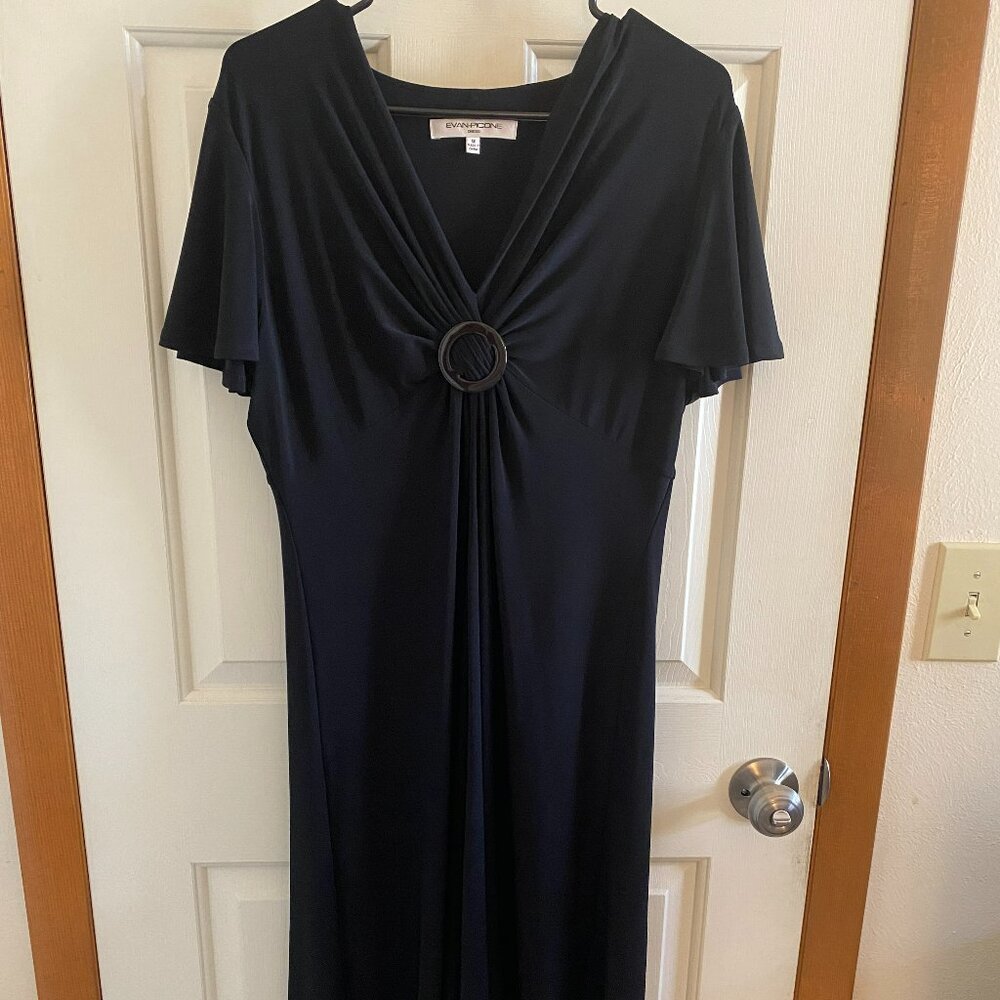 Evan-Picone Black Dress